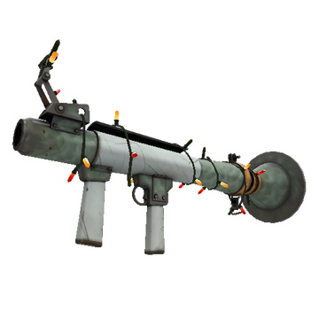 Festivized Aqua Marine Rocket Launcher