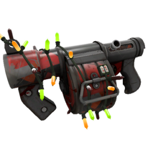 Festivized Geometrical Teams Stickybomb Launcher (Battle Scarred)
