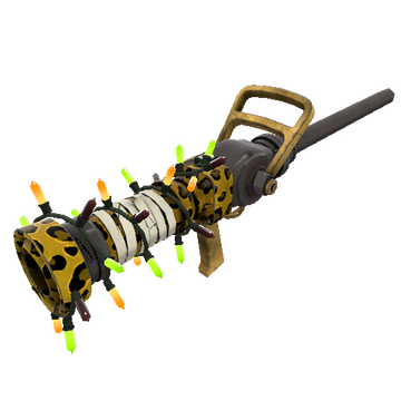 Festivized Leopard Printed Medi Gun