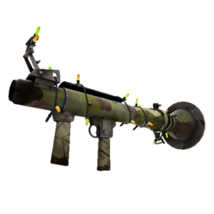 Festivized Woodland Warrior Rocket Launcher