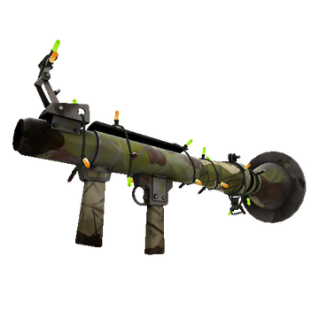 Festivized Woodland Warrior Rocket Launcher
