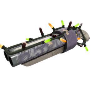 Festivized Yeti Coated Scattergun (Well-Worn)