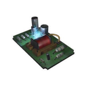 Glitched Circuit Board