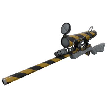 Hazard Warning Sniper Rifle