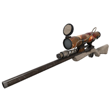 Sarsaparilla Sprayed Sniper Rifle (Well-Worn)