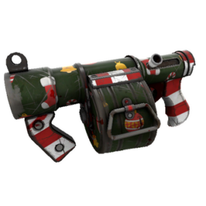 Smissmas Village Stickybomb Launcher (Battle Scarred)