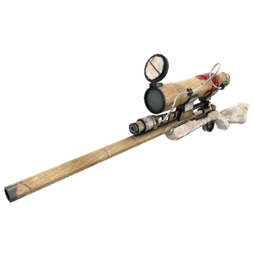 Strange Cardboard Boxed Sniper Rifle (Well-Worn)