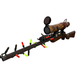 Strange Festivized Dressed to Kill Sniper Rifle (Well-Worn)