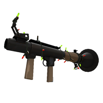 Strange Festivized Killstreak Rocket Launcher