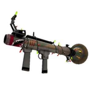Strange Festivized Killstreak Warhawk Rocket Launcher (Minimal Wear)