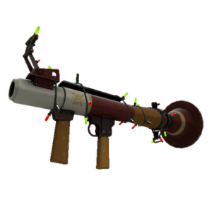 Strange Festivized Professional Killstreak Coffin Nail Rocket Launcher (Factory New)