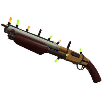 Strange Festivized Professional Killstreak Coffin Nail Shotgun (Minimal Wear)