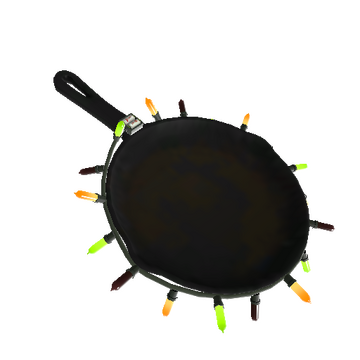 Strange Festivized Professional Killstreak Frying Pan