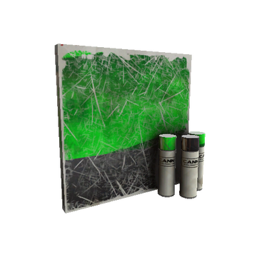 Strange Health and Hell (Green) War Paint (Well-Worn)