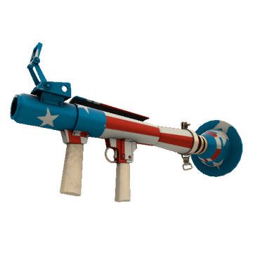 Strange Killstreak Freedom Wrapped Rocket Launcher (Factory New)