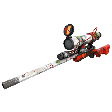 Strange Killstreak Snow Globalization Sniper Rifle (Battle Scarred)