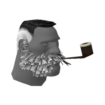 Strange Lord Cockswain's Novelty Mutton Chops and Pipe
