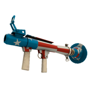 Strange Professional Killstreak Freedom Wrapped Rocket Launcher (Factory New)