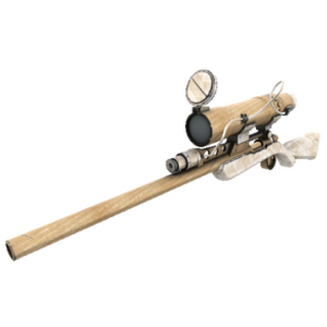 Strange Unusual Cardboard Boxed Sniper Rifle (Minimal Wear)