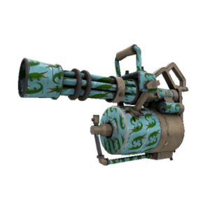 Strange Unusual Croc Dusted Minigun (Field-Tested)