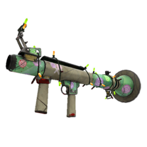 Strange Unusual Festivized Brain Candy Rocket Launcher (Well-Worn)