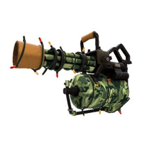 Strange Unusual Festivized Killstreak King of the Jungle Minigun (Minimal Wear)