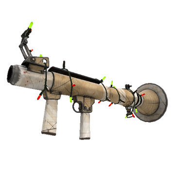 Strange Unusual Festivized Professional Killstreak Cardboard Boxed Rocket Launcher (Well-Worn)