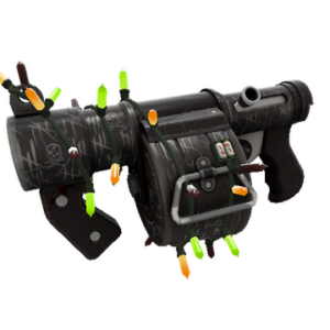 Strange Unusual Festivized Professional Killstreak Kill Covered Stickybomb Launcher (Field-Tested)