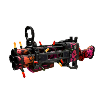 Strange Unusual Festivized Professional Killstreak Party Phantoms Iron Bomber (Well-Worn)