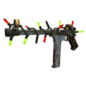 Strange Unusual Festivized Specialized Killstreak Blitzkrieg SMG (Well-Worn)