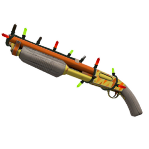 Strange Unusual Festivized Specialized Killstreak Lightning Rod Shotgun (Minimal Wear)