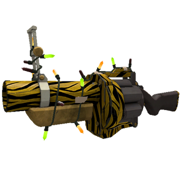 Strange Unusual Festivized Tiger Buffed Grenade Launcher (Minimal Wear)