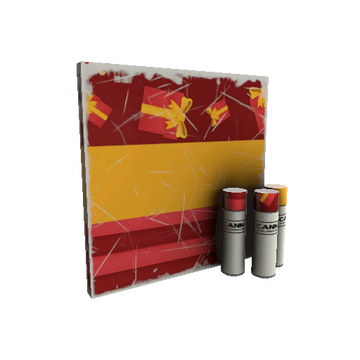 Strange Unusual Gift Wrapped War Paint (Field-Tested)