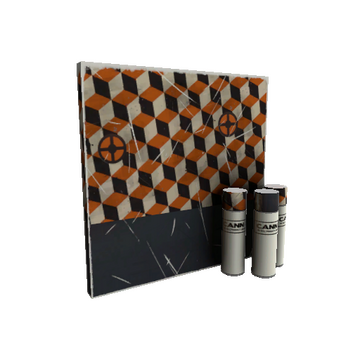 Strange Unusual Merc Stained War Paint (Minimal Wear)