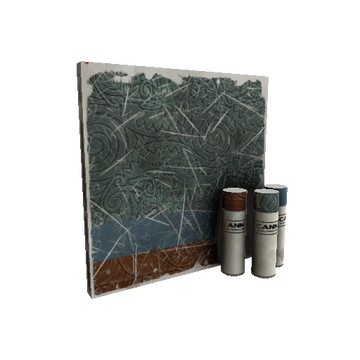 Strange Unusual Pacific Peacemaker War Paint (Well-Worn)