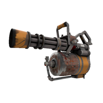 Strange Unusual Professional Killstreak Brick House Minigun (Well-Worn)