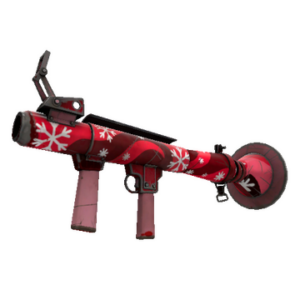 Strange Unusual Snowflake Swirled Rocket Launcher (Battle Scarred)