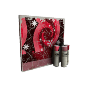 Strange Unusual Snowflake Swirled War Paint (Well-Worn)