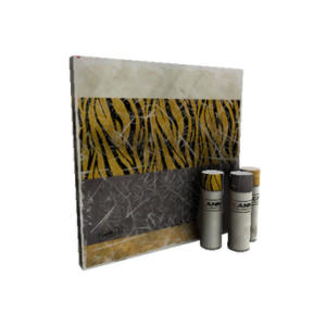Strange Unusual Tiger Buffed War Paint (Well-Worn)