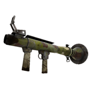 Strange Unusual Woodland Warrior Rocket Launcher (Battle Scarred)