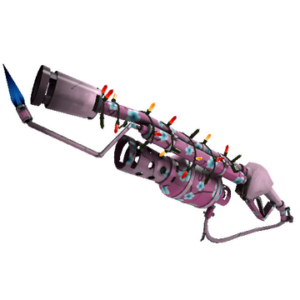 Unusual Festivized Killstreak Hana Flame Thrower (Minimal Wear)