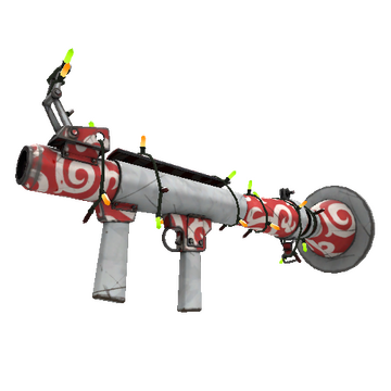 Unusual Festivized Professional Killstreak Frost Ornamented Rocket Launcher (Field-Tested)
