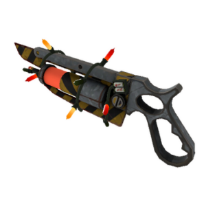 Unusual Festivized Professional Killstreak Hazard Warning Ubersaw (Field-Tested)