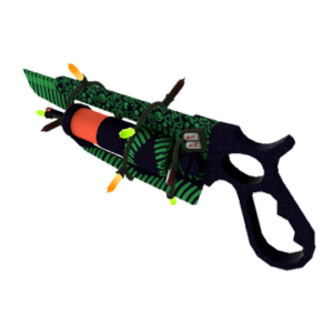 Unusual Festivized Professional Killstreak Raving Dead Ubersaw (Factory New)