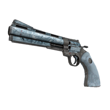 Unusual Professional Killstreak Glacial Glazed Revolver (Field-Tested)