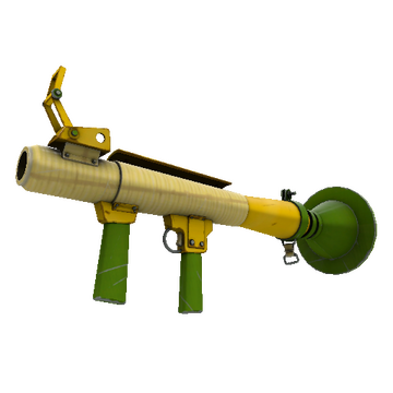 Unusual Professional Killstreak Mannana Peeled Rocket Launcher (Minimal Wear)