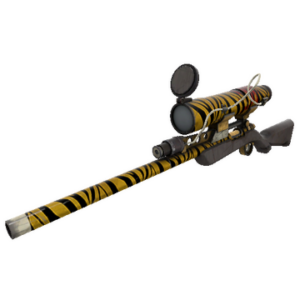 Unusual Professional Killstreak Tiger Buffed Sniper Rifle (Well-Worn)