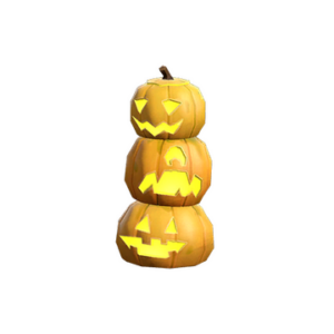 Unusual Towering Patch of Pumpkins